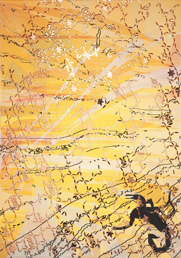 Jorge Pardo : Untitled  (2006)  - Inkjet printing, screen printing, laser cutting and plexiglass - Auction Modern and Contemporary Art - Blindarte Casa d'Aste