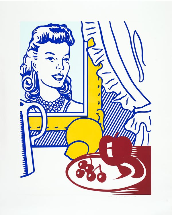 Roy Lichtenstein (1923-1997) - Still Life with Portrait, from Six Still Lifes Series (C. 131)