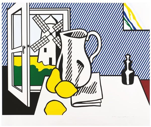 Roy Lichtenstein (1923-1997) - Still Life with Windmill, from Six Still Lifes (C. 132)