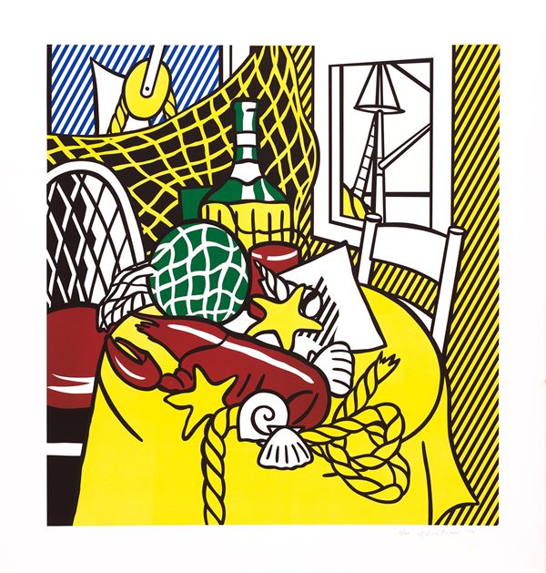 Roy Lichtenstein (1923-1997) - Still Life with Lobster, from Six Still Lifes (C. 129)