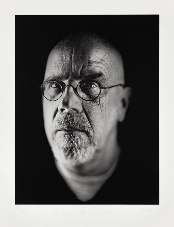 Chuck Close (1940- 2021) - Self portrait