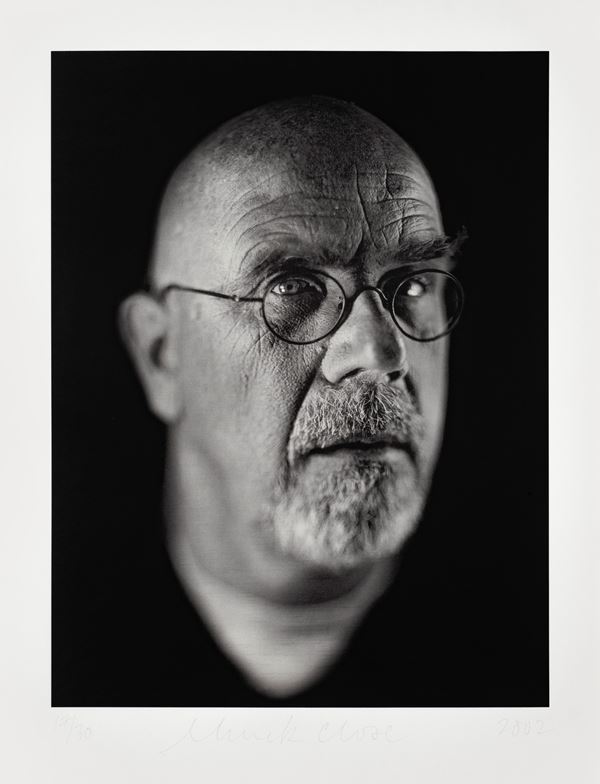 Chuck Close (1940- 2021) - Self portrait