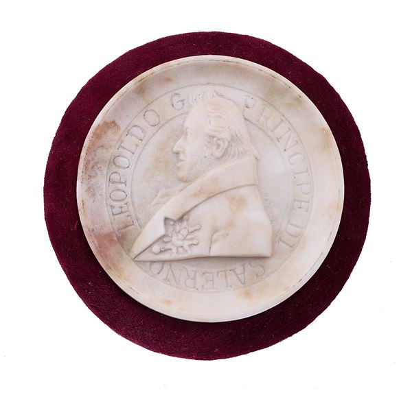 Manifattura napoletana, XIX secolo - Leopoldo Michele di Borbone Principe di Salerno