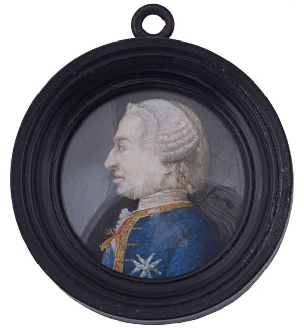 Scuola napoletana, XVIII-XIX secolo - Ritratto di Ferdinando IV di Borbone
