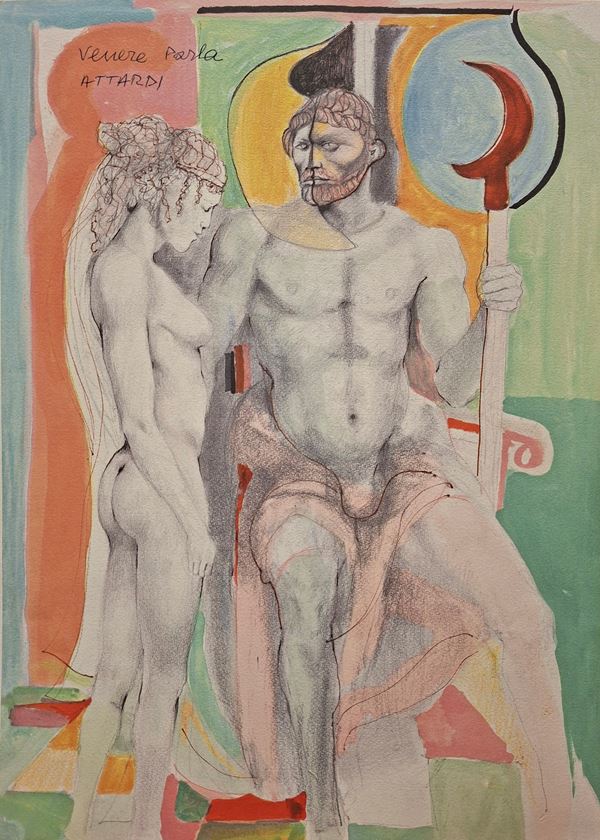 Ugo Attardi - Venere parla