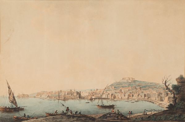 Alessandro  D'Anna - Veduta di Napoli