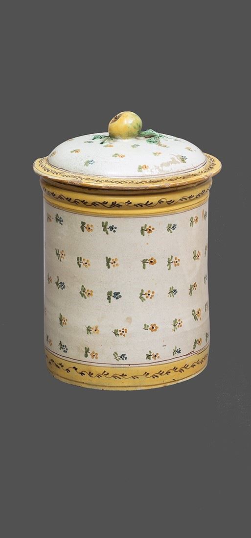 Fabbriche di Vietri, fine XVIII secolo - Vaso da conserva