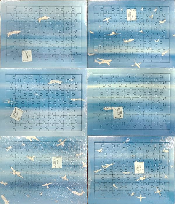 Alighiero  Boetti - Cieli ad alta quota