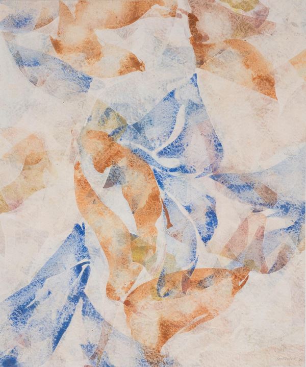 Michel Canteloup : Untitled  (1984)  - Tempera on paper - Auction Modern and Contemporary Art - Blindarte Casa d'Aste