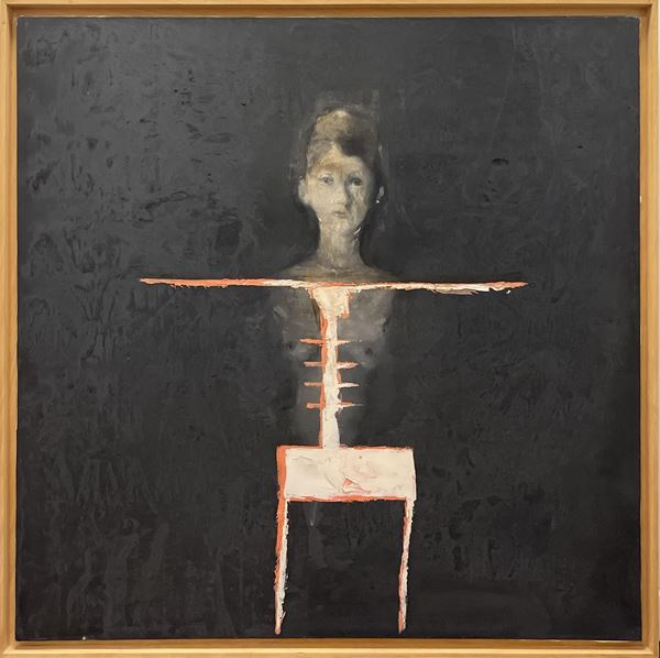 Giuseppe Bombaci : Phanto mima  (2009)  - Oil on canvas - Auction + Contemporary Art - Blindarte Casa d'Aste
