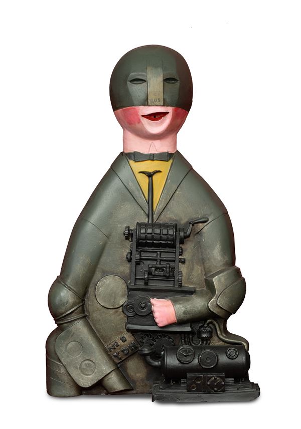 Teatro San Carlo: Scultura raffigurante soldato (da “L’ Histoire du Soldat”)