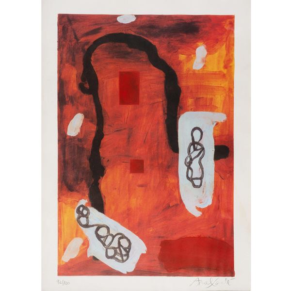 Ariel Soul&#233; : Untitled  - Colour lithography on paper - Auction Graphic and Multiple - Blindarte Casa d'Aste