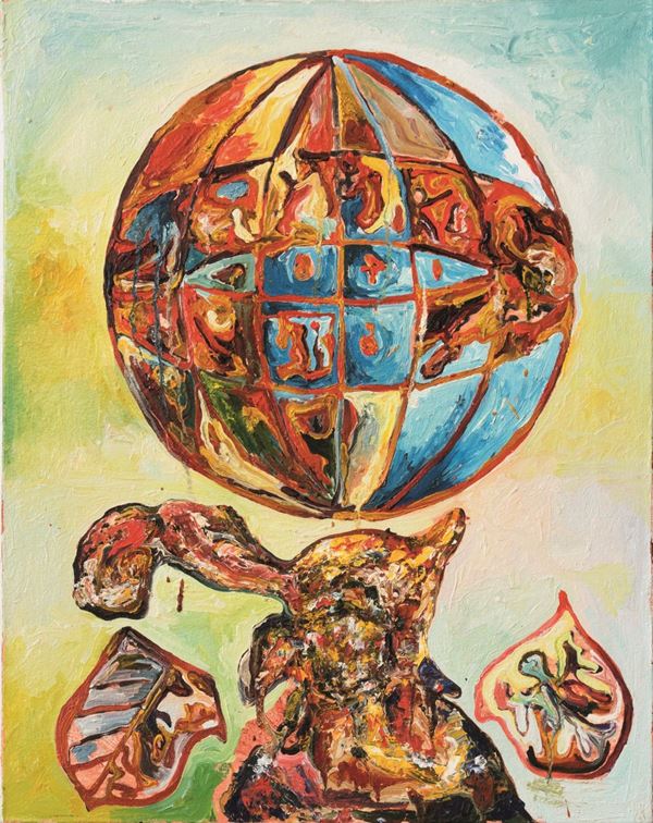 Steve Di Benedetto : Zodiac  (1997)  - Olio su tela - Asta Arte Moderna e Contemporanea - Blindarte Casa d'Aste