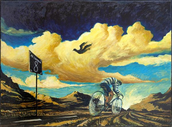 Marco Vacchetti : Ad harmoniam  (1995)  - Oil on canvas -  BUY NOW - Modern and Contemporary Art - Blindarte Casa d'Aste