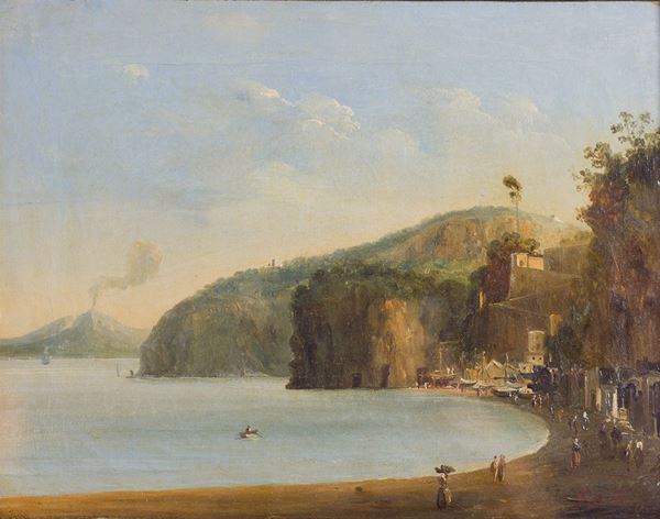 Giacinto Gigante - Spiaggia della Costiera Amalfitana
