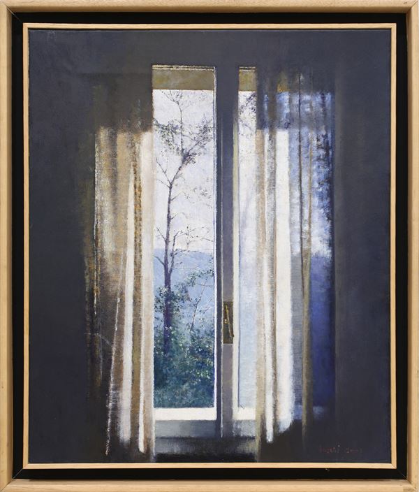 Dino  Boschi : Estate  (2001)  - Olio su tela - Asta Arte Moderna e Contemporanea - Blindarte Casa d'Aste