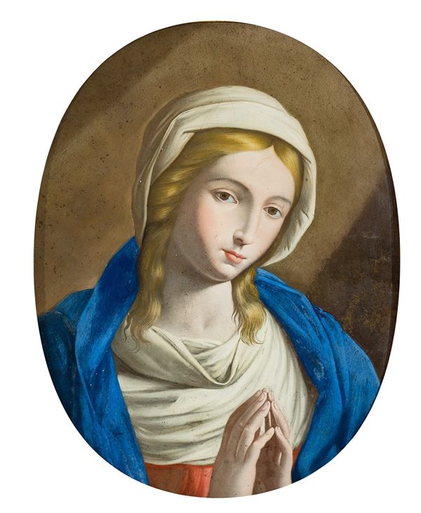 alla maniera di Giovanni Battista Salvi, detto il Sassoferrato - Vergine in preghiera