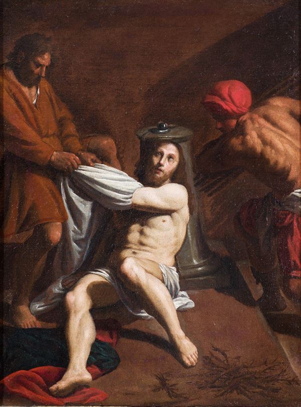 Scuola veronese, prima met&#224; XVII secolo - Cristo prima della flagellazione