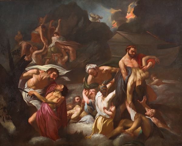 Scuola genovese, met&#224; XVII secolo - Diluvio Universale