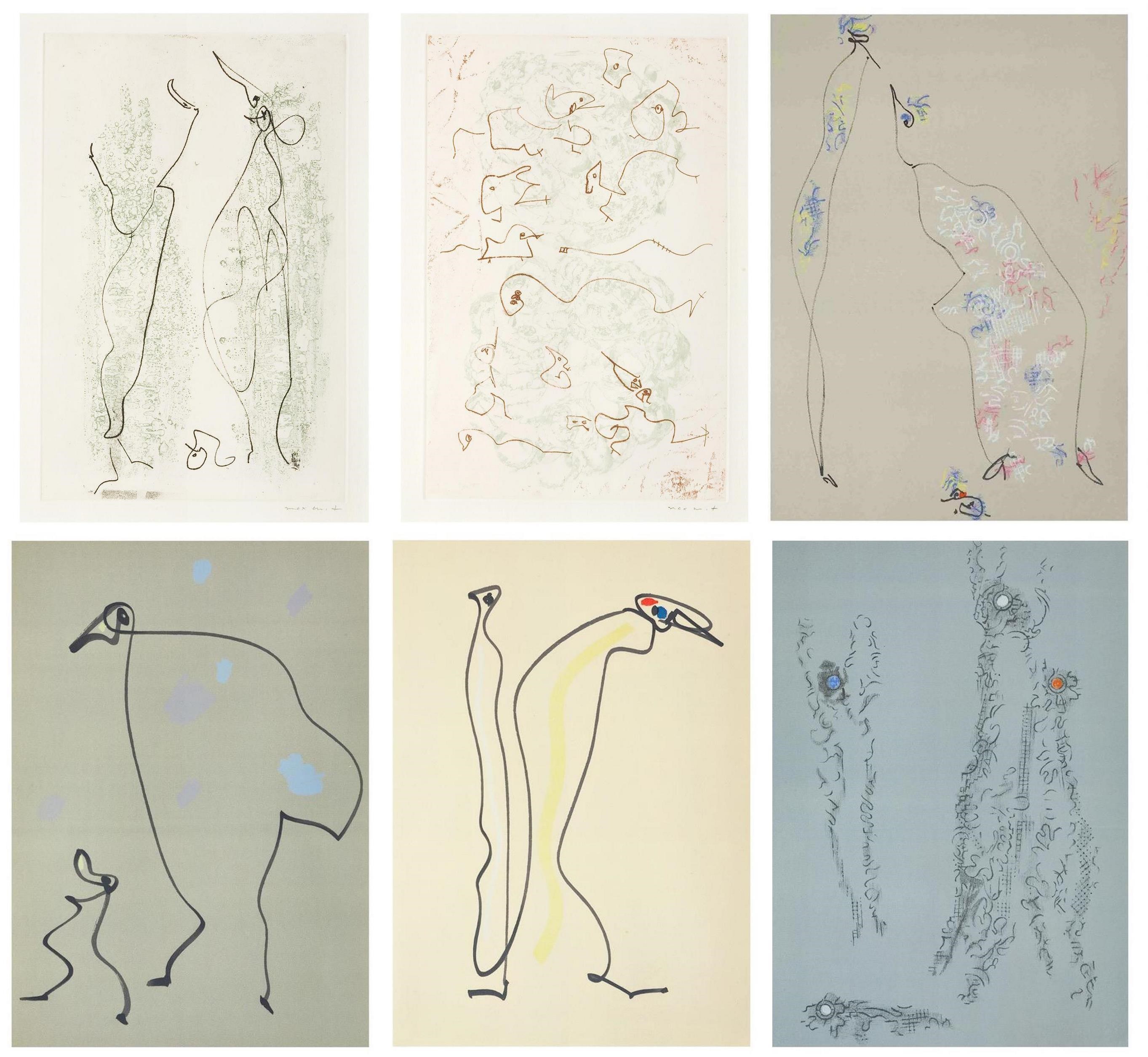 Jacques Prévert, Les Chiens ont soif, Au Pont Des Arts, Paris, 1964 (Spies & Leppien 98.II & III ...