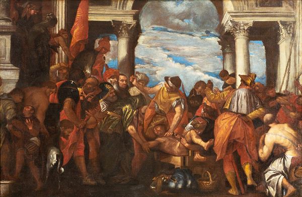 da Paolo Caliari, detto il Veronese - Il martirio di San Sebastiano