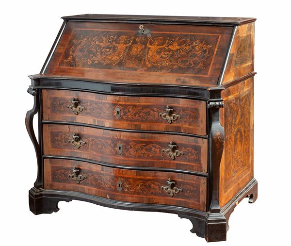 Manifattura lombarda, XVIII secolo : Senza Titolo  - Auction Antiquariato, Dipinti antichi e del XIX secolo - Blindarte Casa d'Aste