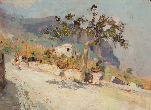 Antonino Leto (Monreale, 1844 - Capri, 1913) - Capri