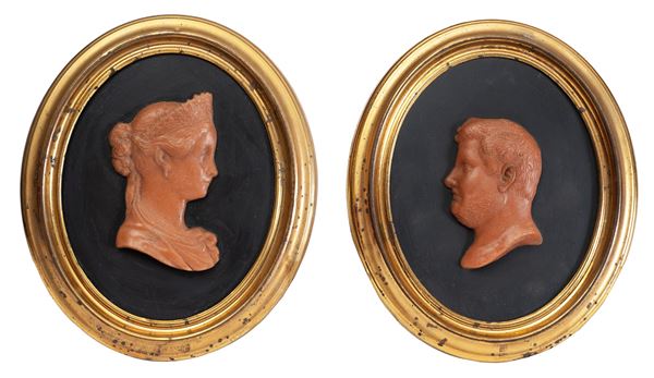 Napoli, XIX secolo - Maria Cristina di Savoia e Ferdinando II di Borbone