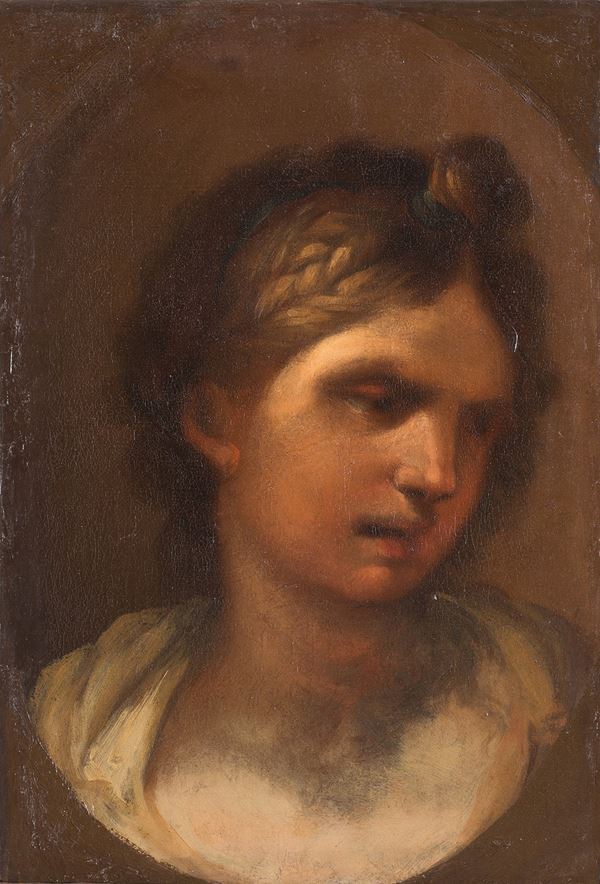 Scuola dell&#8217;Italia centro meridionale, met&#224; XVII secolo - Ritratto di donna