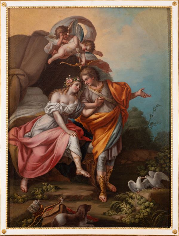 Fedele Fischetti - Venere e Adone