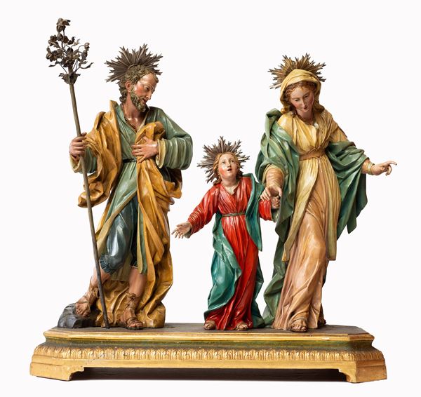 Napoli, fine XVIII inizi XIX secolo - Sacra Famiglia