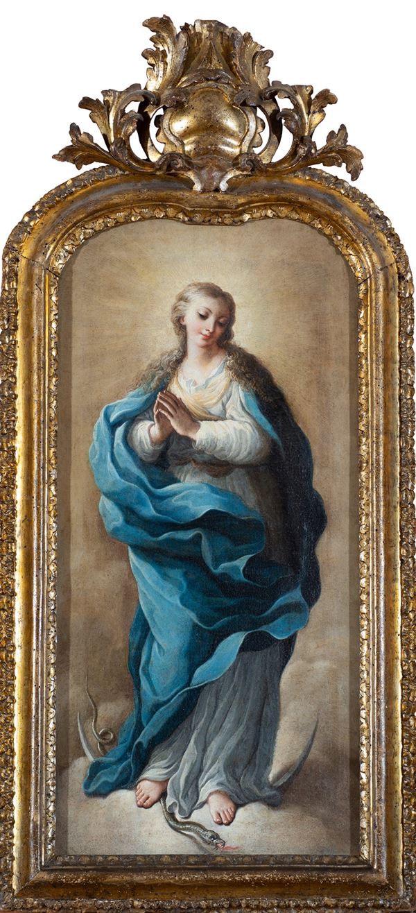 attribuito a Antonio Sarnelli (Napoli 1712 &#8211; 1800) - Immacolata concezione