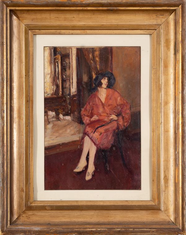 Luigi Crisconio (Napoli , 1893 - Portici, 1946) - Elisa