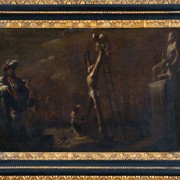 Johann Heinrich  Sch&#246;nfeld (Biberach 1609 - Augusta 1682 o 1683) - Martirio di Sant'Andrea