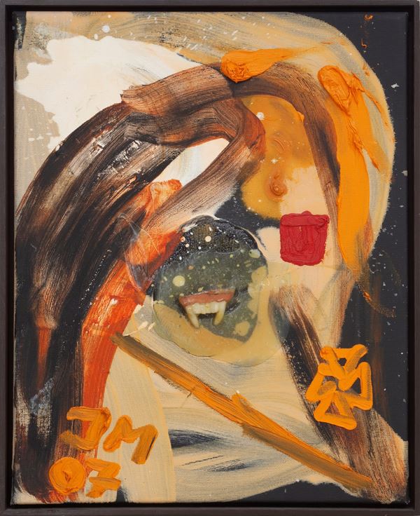 Jonathan  Meese - Der Waldgeist "Saugnabelsau"