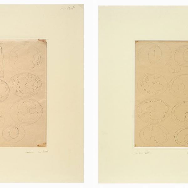 Lucio Fontana - Studi per concetti spaziali. Teatrini