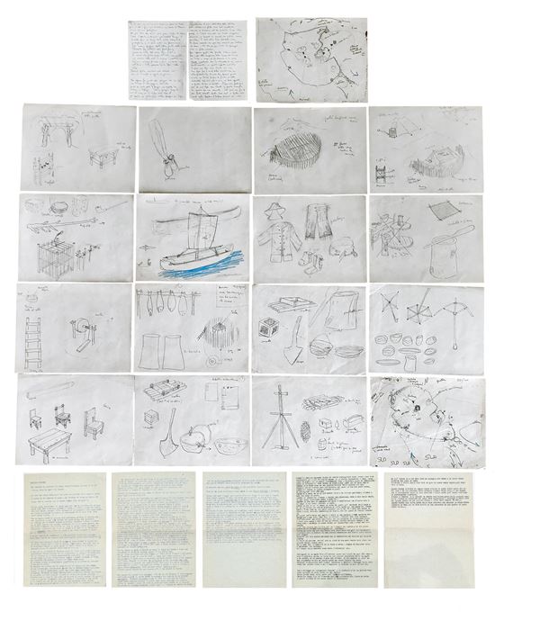 Bruno Munari - Senza titolo (Le avventure di Robinson Crusoe)