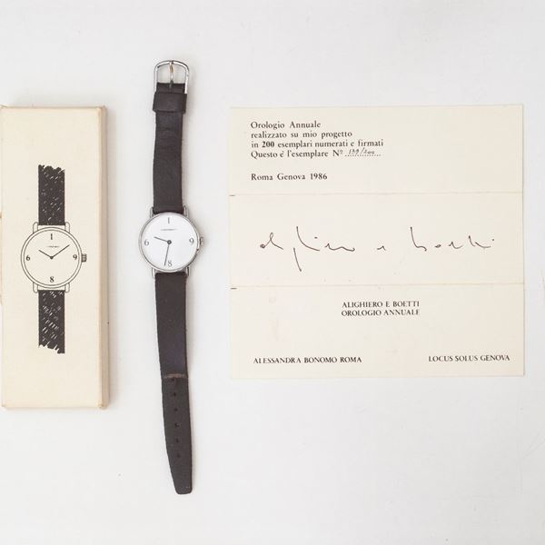 Alighiero  Boetti - Orologio Annuale