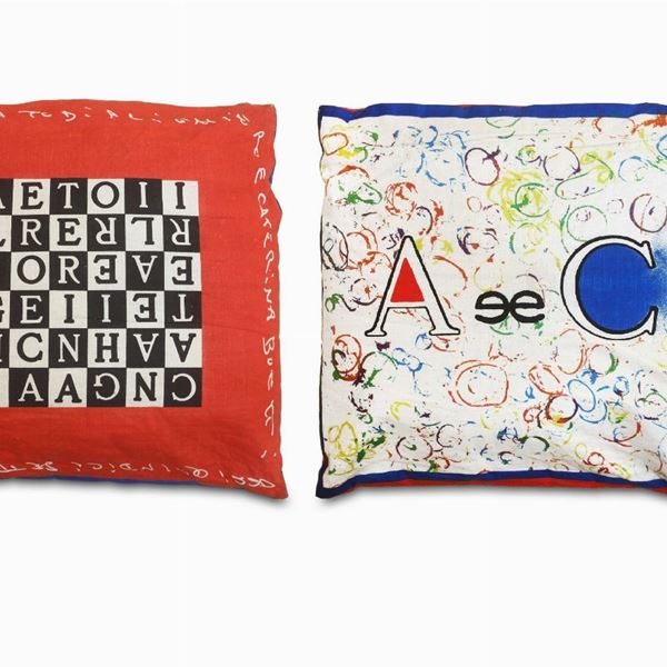 Alighiero  Boetti - Caterina e Alighiero
