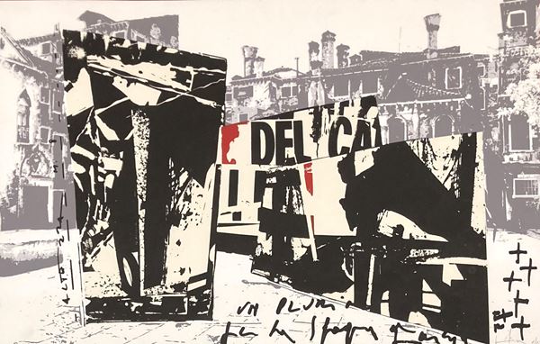 Emilio Vedova - Senza titolo (Venezia)
