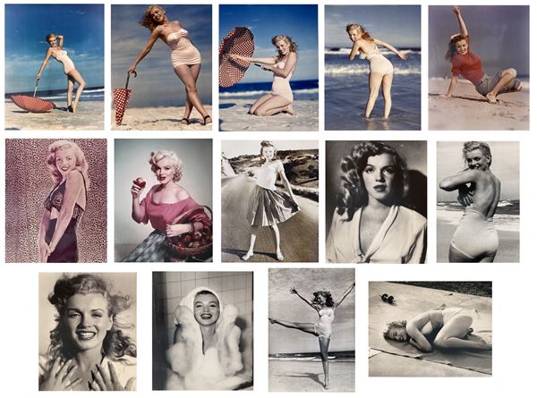 Lotto unico composto da n.14 stampe di Marilyn Monroe