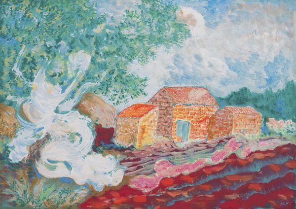 Aligi Sassu - El Olivar