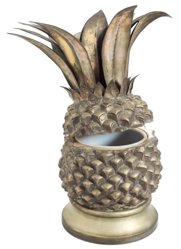 Franco Lagini - Secchiello da champagne a forma di ananas,