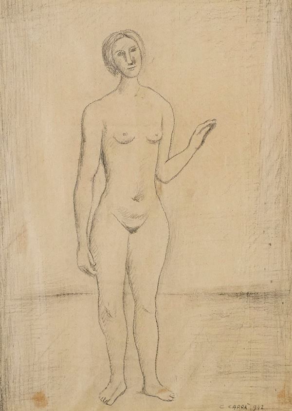 Carlo Carr&#224; - Nudo