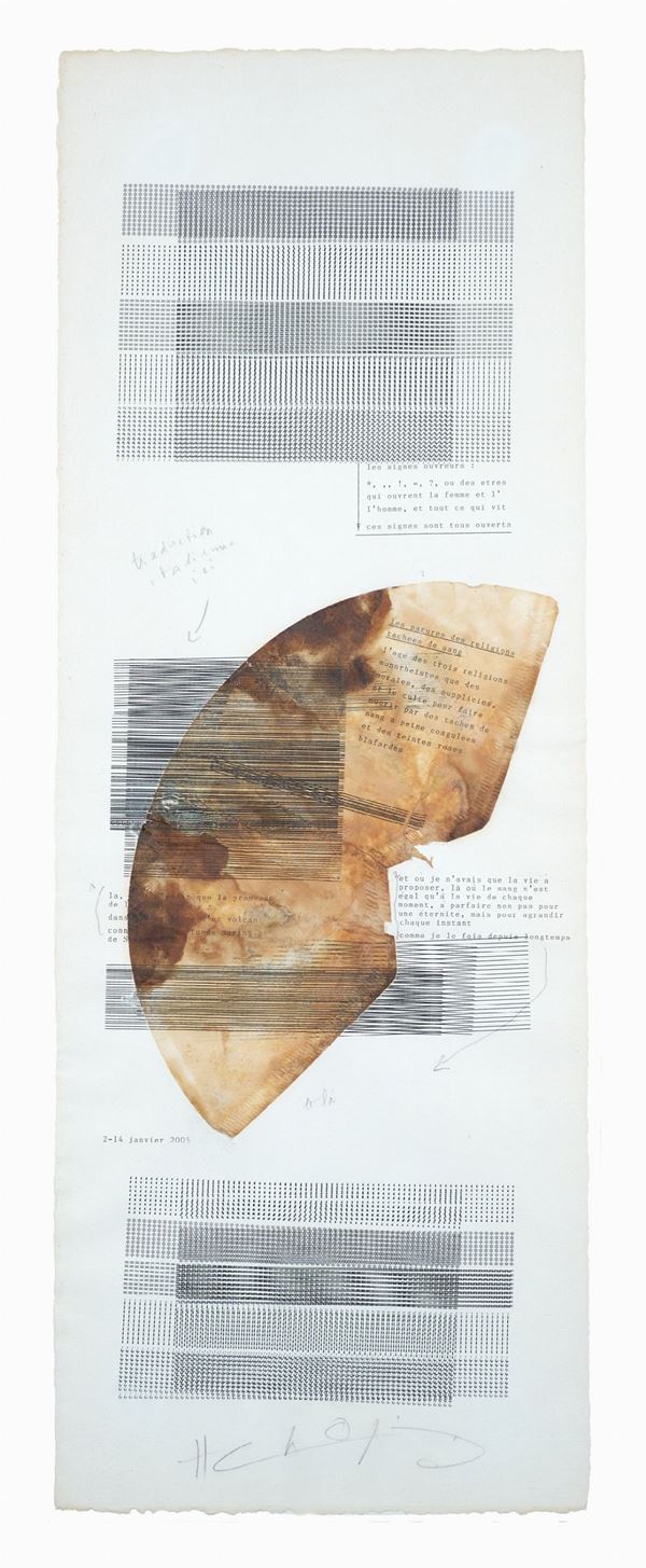 Henri Chopin - Untitled