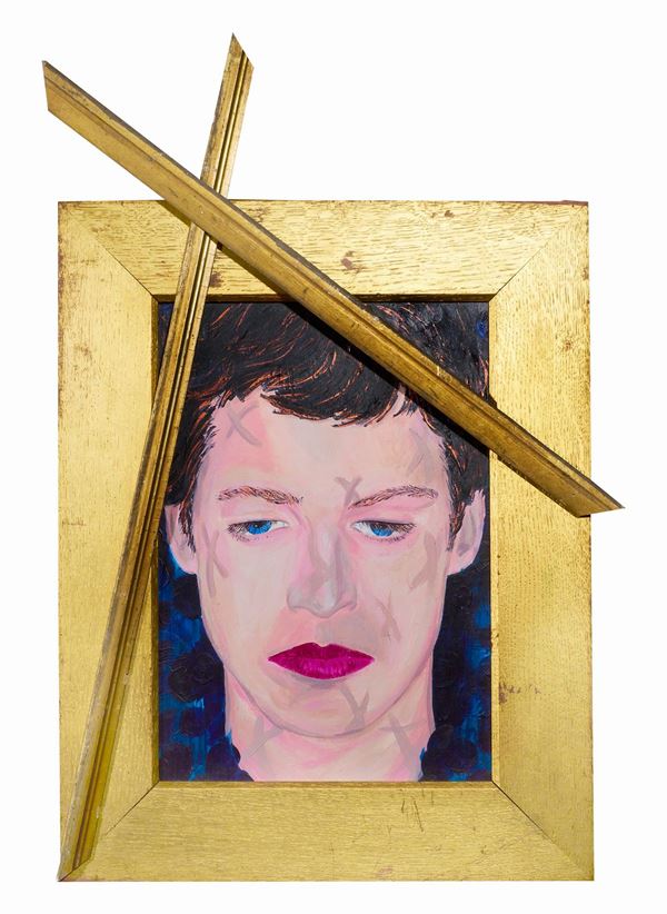 Andrew Mania - Untitled (Cross frame)