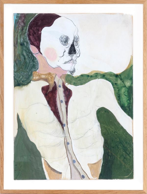 Tomasz Kowalski : Senza titolo  (2009)  - Acquerello su carta - Asta Arte Moderna e Contemporanea - Blindarte Casa d'Aste