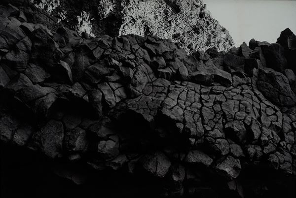 Ettore  Sottsass : Il resto del vulcano - unique  (1996-2005)  - Stampa digitale su cartoncino montata su alluminio - Asta Arte Moderna e Contemporanea - Blindarte Casa d'Aste