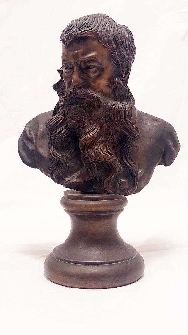 Vincenzo  Gemito - Ritratto a mezzo busto del maestro Meissonier