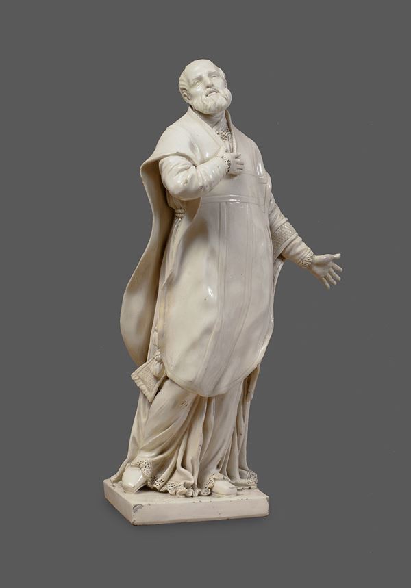Manifattura Volpato-Roma, Roma inizi XIX secolo - Sant'Ignazio di Lojola in estasi